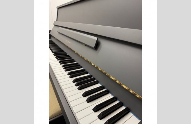 Kawai Smudge Grey CE-8 Upright Piano, Used - All Inclusive Premium Package (SN:K1000536) - Image 8